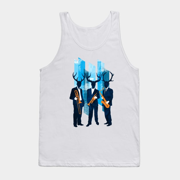 Horn Section Tank Top by JoeConde